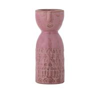Bloomingville Embla 82060929 - Vaso in gres porcellanato, 6 x 14,5 cm, colore: Rosa