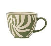 Bloomingville HEIKKI - Tazza in ceramica verde, 240 ml, 240 ml