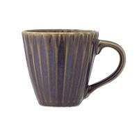 Bloomingville Latina - Tazza in gres porcellanato, Diametro 8,5 x 8,5 cm, 220 ml (Viola)