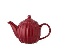 Bloomingville Latina - Teiera in gres porcellanato rosso, T13 x 17 cm, 1085 ml