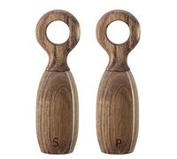 Bloomingville Macinasale e pepe Martim, in acacia, con manico, dimensioni D6,5 x 21 cm, saliera e pepe, 40129675