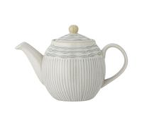 Bloomingville MAPLE - Teiera in ceramica, 0,9 l, con coperchio