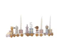 Bloomingville Mini treno di compleanno Junaid (rosa)