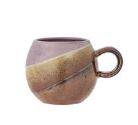 Bloomingville Paula 82060475 - Tazza con manico in gres porcellanato, 9 x 8 cm, 275 ml, colore: Viola