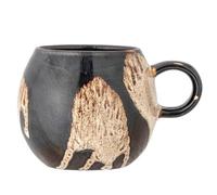 Bloomingville Paula Tazza 275 ml, in gres porcellanato, diametro 9 cm, altezza 8 cm, perfetta per il vostro caffè o tè quotidiano, elegante tazza da caffè per il vostro tavolo da colazione