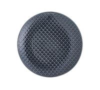 Bloomingville Piatto Naomi, in ceramica, colore: blu