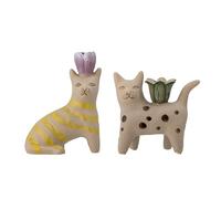 BLOOMINGVILLE - Set di 2 - Candeliere Mamie Cat (82058194)