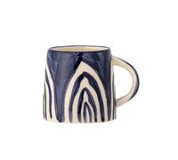 Bloomingville SHAMA - Tazza da caffè in ceramica, colore: Blu