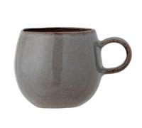 Bloomingville Tazza Sandrine Grigio Ceramica 500 ML Tazza da Caffè Bicchiere Tè