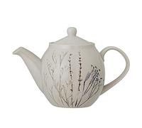 Bloomingville Teiera Bea in ceramica, colore naturale