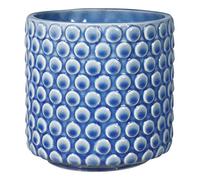 Bloomingville - Vaso da fiori, Blu, 12,5 cm