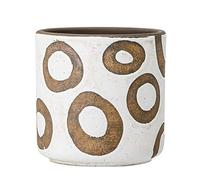 Bloomingville - Vaso da fiori decorativo, colore: Bianco terracotta