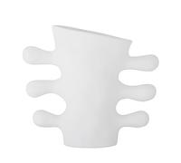 Bloomingville Vaso Pernilla, bianco, gres porcellanato