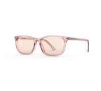 Bloomoak Rose Tinted Occhiali per emicrania, FL-Flex Sensibilità Luce Sollievo per Luce LED Fluorescente, Fotofobia, Affaticamento Oculare (Blush Pink - 52% - Petal Pink Trasparente)