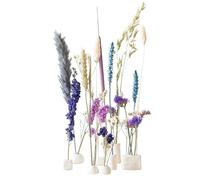 BloomPost Bloom & Clay Blue - Fiori secchi per cassette postali con argilla - Regalo per cassetta postale 0riginale
