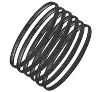 Blooms 6 Pezzi Sportiva Fascia Capelli Uomo e Donna Fasce per Capelli Fascia Elastico Capelli Sottile Antiscivolo Fascette Capelli per Sport Basket Calcio Yoga Fare Jogging Bicicletta