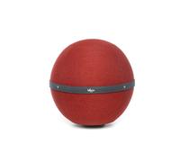 Bloon - Seggiolino da ufficio ergonomico | anti mal di schiena, antiscivolo, antimacchia e ultra resistente, fatto a mano in Portogallo, colore carminio, 65 cm