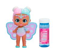 BLOOPIES Magic Bubbles Clodett, Bambola Fatina da Collezione che Spruzza Acqua e Fa Bolle Magiche con le sue Ali, Gioco d'Acqua per Bambini e Bambine