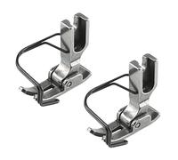 Blooy - 2 pezzi B1524-012-0BA cerniera standard piedino con protezione per dito per industriale singolo ago Lockstitch macchina da cucire parti JUKI