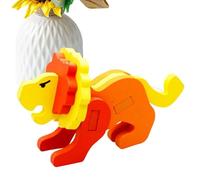 Bloques De Construcción De Animales, Juego De Bloques De Animales, Fiestas De 3D Favorece Bloques De Animales En Miniatura, Juguete De Ladrillos De Construcción, Animal De Juguete