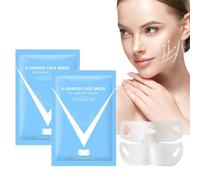 Bloskin - Maschera a doppio mento riutilizzabile, bloskin Lift Mask Bloskin Double Chin Mask Bloskin Lift Bloskin Lifting Face Mask Bloskin Chin Mask V Line Lifting Mask (2 scatole)
