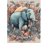 Blossom & Bloom: A Floral Coloring Escape: 35 sheets of flower Colouring Book For Child & Adult Relxation