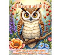 Blossom Wildlife: A Serene Coloring Journey Through Nature’s Beauty and Imagination