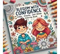 Blossom with Confidence: Color, Create, and Shine Coloring Book. Positive Affirmations for All Ages