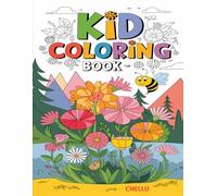 Blossoming Colors: A Floral Adventure: Enchanting Flower Coloring Book for Little Artists Ages 3-5