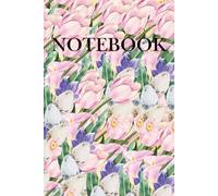 BLOSSOMS OF GRACED PINK FLORAL NOTEBOOK: Journalling with Beautiful Pink Flower Design Blank-Lined Notepad Journal - 6 X 9 INCHES - 150 PAGES