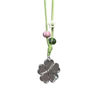 Blossomy Charm Chain Evidenziare Modificabile Tie Ending Verde Miscela Gioielli con Suolo Immunitario Finitura Modificabile Tie Ending Catena, One Size, come descritto, come descritto