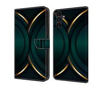 BLOTECH Flip Caso in Pelle Portafoglio Case for Samsung Galaxy A14 Flip Custodia Magnetic Buckle 3D Brillantini Glitters in Pelle PU Portafoglio con Interno Soft Protettiva,Silhouette