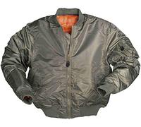 Mil-Tec US Aviator MA1 PES, giacca in tessuto L male Oliva