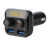 Bluetooth 5.0 auto trasmettitore fm mp3 2x usb 3.0 12-24v SD Super Bass