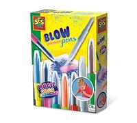 SES Creative Blow Airbrush 00283 - Penna magica cambio colore, multicolore, conf
