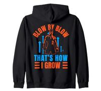 Blow By Blow Guantoni da Boxe Felpa con Cappuccio
