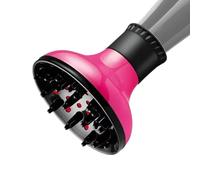 Blow Dryer Diffuser, Hair Dry Attachment Nozzle, Lightweight Professional Accessory for Curly and Wavy Styling, Portable Salon or Home Blower Use 159.90 Inch Pink,green