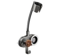 Blow Dryer Holder - Wall Mount Stand, Hands Free Suction Cup Hairdryer Rack