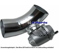 Blow Off Alu Tubo 76Mm Flangia Turbo Compressore Zizzante Forte