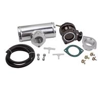 Blow Off Valve Kit + Aluminum Flange Pipe Adapter Kit Type-RS 2.50" Pipe Size