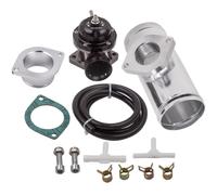 Blow Off Valve Kit + Aluminum Flange Pipe Adapter Kit Type-RS S 2.50" Pipe Size