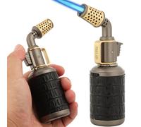 Blow Torch, bruciatore a butano in rame retrò, con chiusura di sicurezza