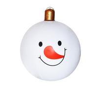 Blow Up Christmas Balls - Grandi Ornamenti Natalizi Palle | Forniture Per Feste Riutilizzabili Per Il Portico Invernale Portico Esterno Piscina Piscina Patio Sul Tetto Percorso Sul Tetto Balcone