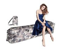 Blow Up Couch, Air Lounger Camping, Foldable Waterproof Portable Furniture, Comfortable Seating and Sleeping, 240x70cm Inflated Size for Travel, Beach, Outdoor, Movie Relaxation
