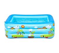 Blow Up Pool for Kids - Large Foldable Portable UV-Resistant