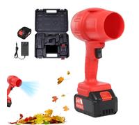 Blower Cordless - Powerful Turbo Duster - Variable Speed Lightweight And Portable Leaf Blower With Battery And Charger - For Grass Lawn Driveway Patio Garden Camping Snow Car Computer