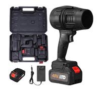 Blower Foglia Elettrico - Soffiatore A Foglia Cordless | Potente Duster Turbo Leggero, Soffiatore A Foglia Portatile Variabile Con Batteria E Caricabatterie Per Da Giardino Da Giardino Da Giardin