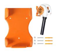 Blower Holder, Heavy Duty Handheld Blower Mount, Secure Locking System, Power Tool Rack Organizer, Sturdy Storage Solution, for Garage, Workshop, Chainsaw Display