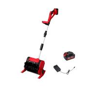 Blower per Neve Senza Cavo,Paletta per Neve con Design Pieghevole,Lancianeve Elettrico,Larghezza di Spazzata di 12 Pollici,Efficiente per la Rimozione di Neve in Inverno(1x21V)