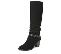 Blowfish Malibu Carey, Stivali ad Altezza Ginocchio Donna, Microsuede Nero, 41 EU